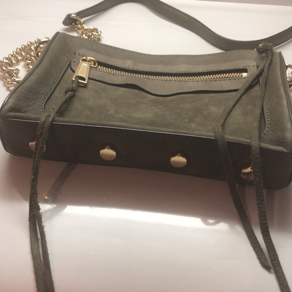 Rebecca Minkoff Olive & Gold Crossbody Bag - Picture 3 of 7